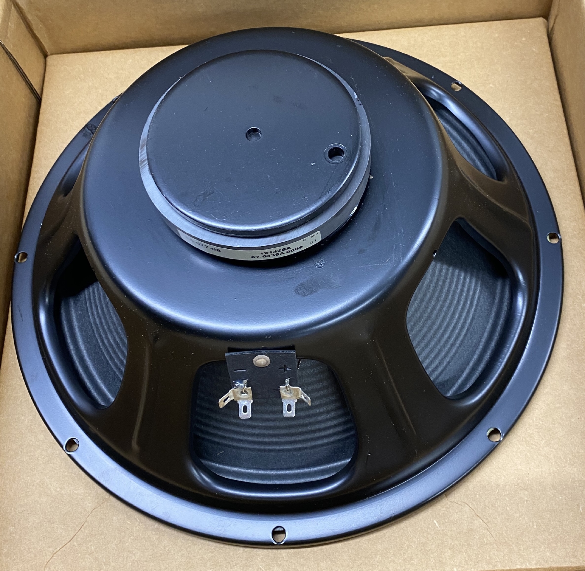 86-077-08 - WOOFER EM 12" 8 OHM 20W PAPER