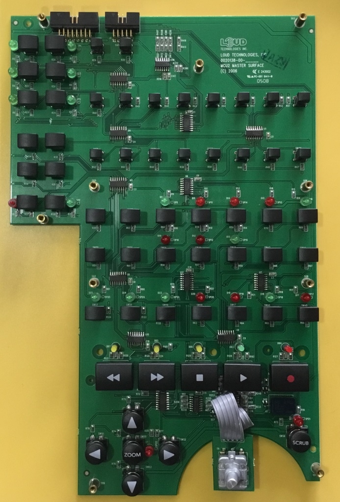 0020138-00 - PCB ASSY MCU2 MASTER SURFACE