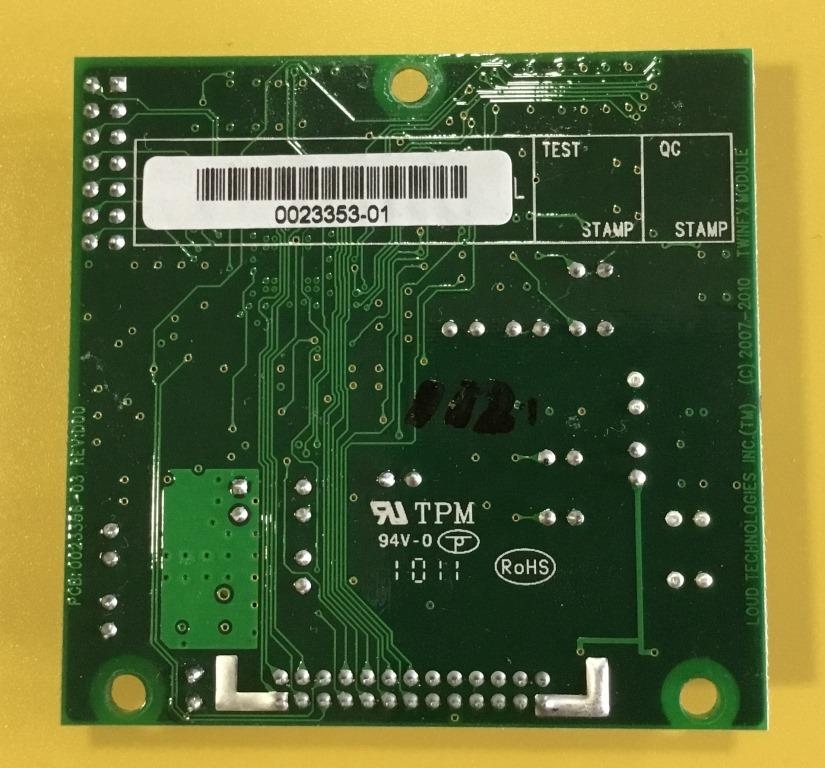 0023353-01 - PCB ASSY TWINFX MODULE